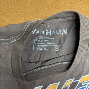 Van Halen Brown Short Sleeve Tee